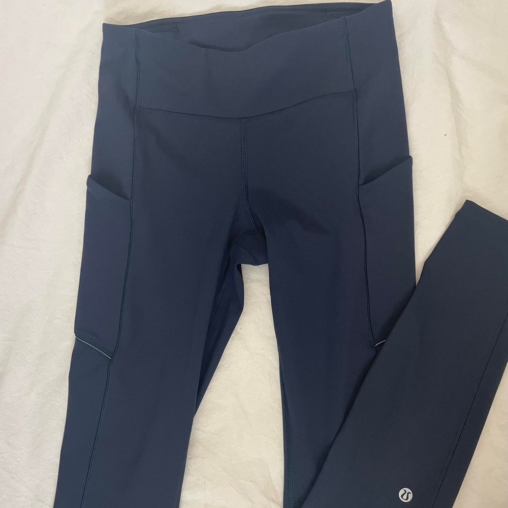 Navy Lulu leggings